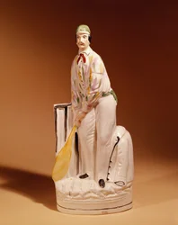 Figura di cricketer di Staffordshire (1865)